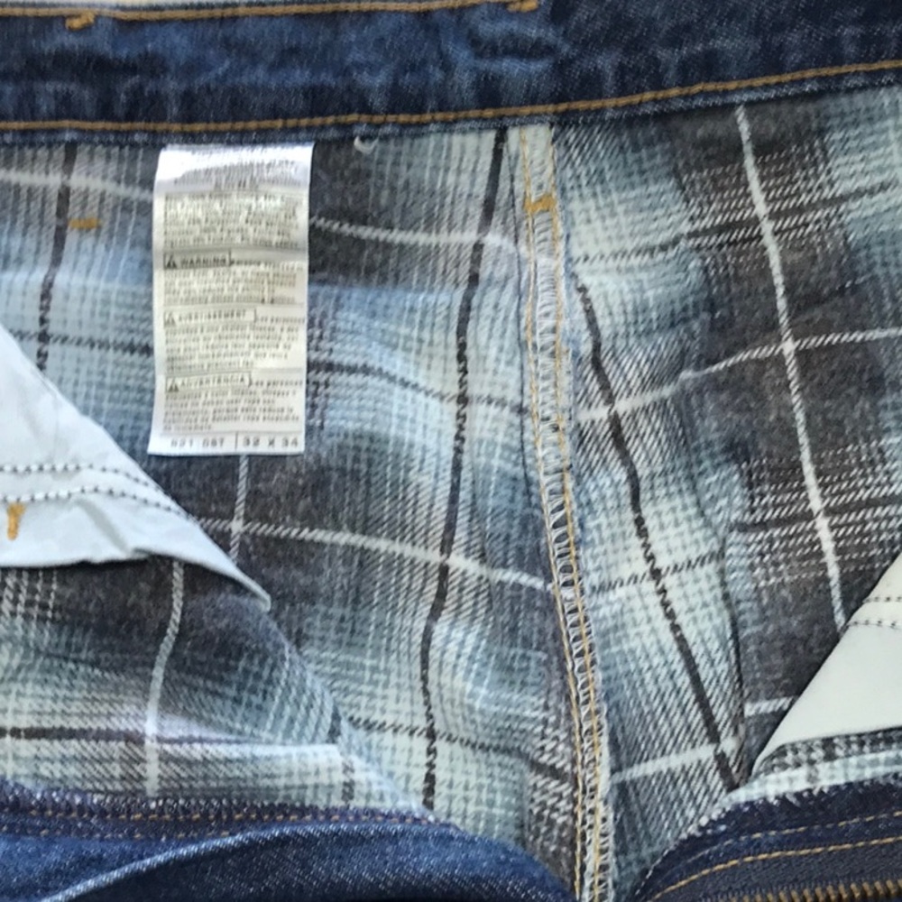 Vintage Carhartt flannel lined relaxed jeans. - Picture 8 of 9